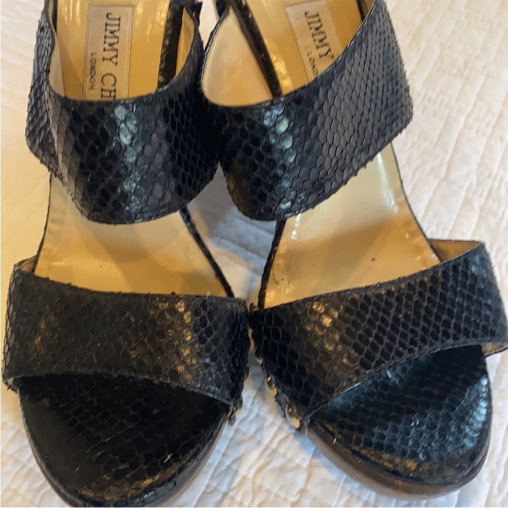 Jimmy Choo authentic snakeskin with studs - Picture 4 of 12